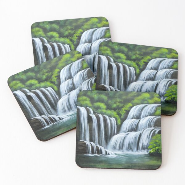 Item preview, Cascading Jungle Waterfall designed and sold by ArtByIness.