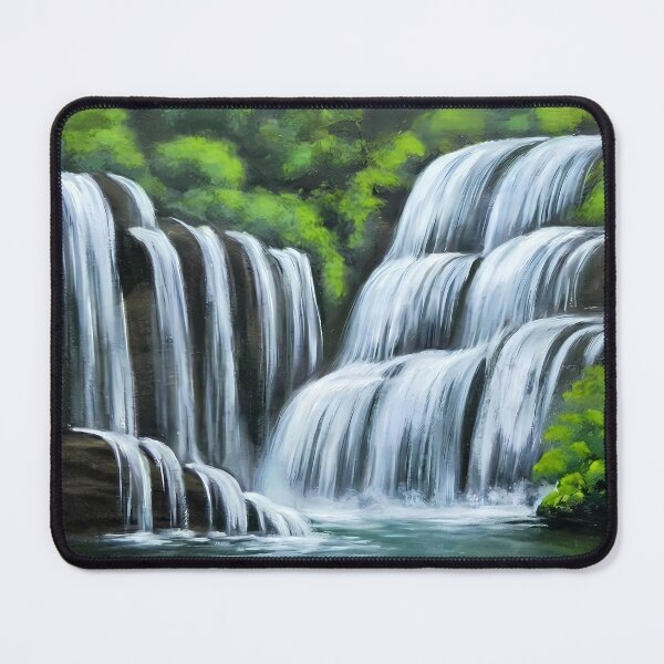 Item preview, Cascading Jungle Waterfall designed and sold by ArtByIness.