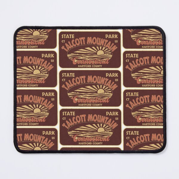 Item preview, Talcott Mountain State Park, Hartford County, Connecticut, badge design designed and sold by Wanderful-roads.