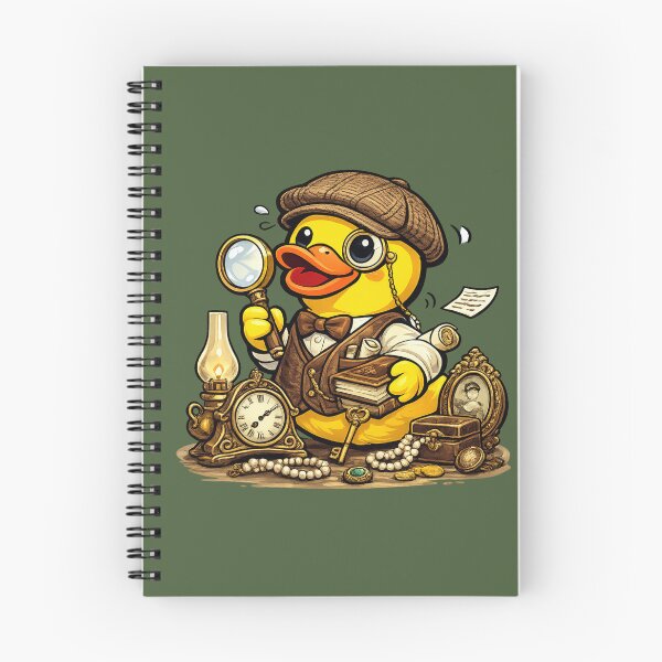 Item preview, Antique Shop Duck designed and sold by BROHLine Studio.