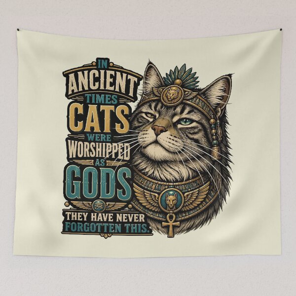 Item preview, Ancient Siberian Cat Attitude designed and sold by taiche.
