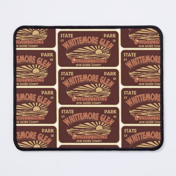 Item preview, Whittemore Glen State Park, New Haven County, Connecticut, badge design designed and sold by Wanderful-roads.