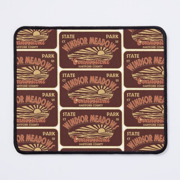 Item preview, Windsor Meadows State Park, Hartford County, Connecticut, badge design designed and sold by Wanderful-roads.