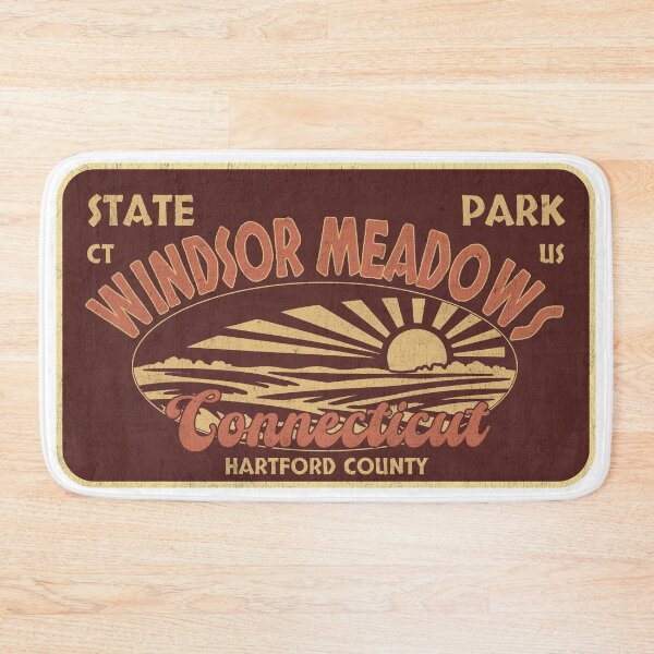 Item preview, Windsor Meadows State Park, Hartford County, Connecticut, badge design designed and sold by Wanderful-roads.