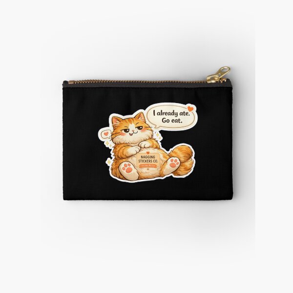 Item preview, NAGGING CAT LaMaisonOfMY I ALREADY ATE, GO EAT. COLLECTION | BLACK Edition | No.01 designed and sold by LaMaisonOfMY.