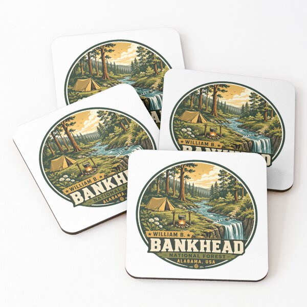 Item preview, William B. Bankhead National Forest Alabama USA Camping Hiking Outdoors Explorer Travel designed and sold by Simsimah26Parks.