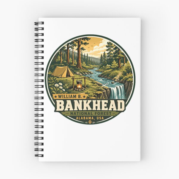 Item preview, William B. Bankhead National Forest Alabama USA Camping Hiking Outdoors Explorer Travel designed and sold by Simsimah26Parks.