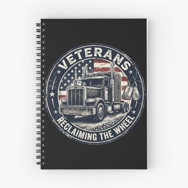 Item preview, Veteran Trucker 2026 - Reclaiming the American Road designed and sold by SisuPrintsCo.