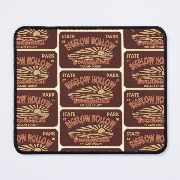 Item preview, Bigelow Hollow State Park, Tolland County, Connecticut, badge design designed and sold by Wanderful-roads.