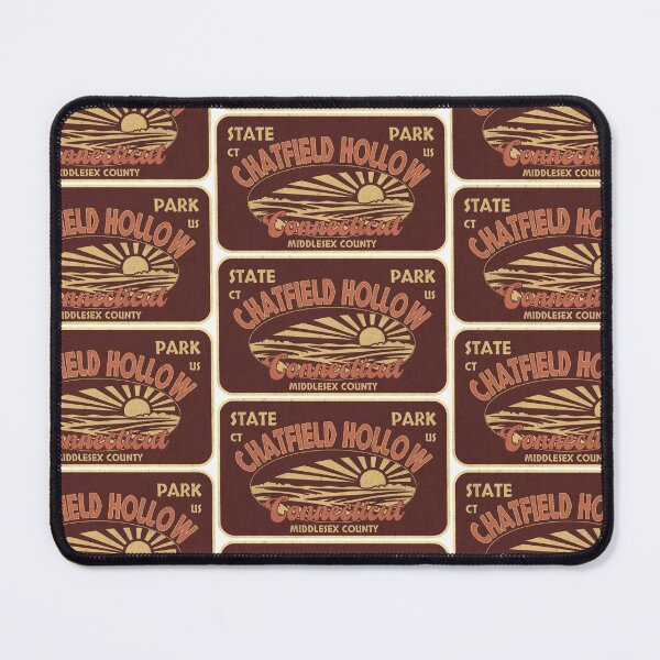 Item preview, Chatfield Hollow State Park, Middlesex County, Connecticut, badge design designed and sold by Wanderful-roads.