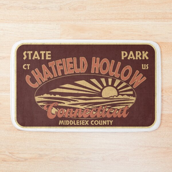Item preview, Chatfield Hollow State Park, Middlesex County, Connecticut, badge design designed and sold by Wanderful-roads.
