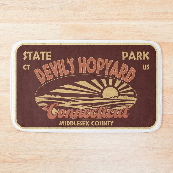 Item preview, Devil's Hopyard State Park, Middlesex County, Connecticut, badge design designed and sold by Wanderful-roads.