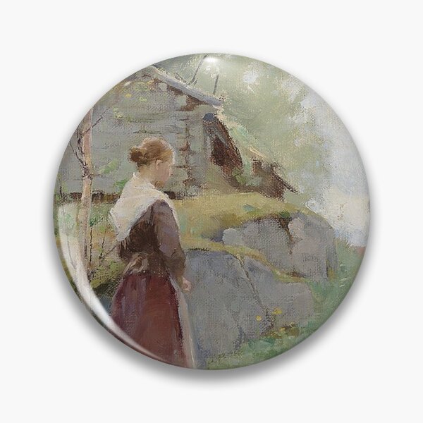 Item preview, Helene Schjerfbeck -Girl from Barosund designed and sold by tomorrowsart.