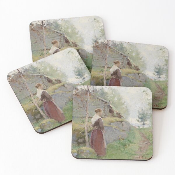 Item preview, Helene Schjerfbeck -Girl from Barosund designed and sold by tomorrowsart.