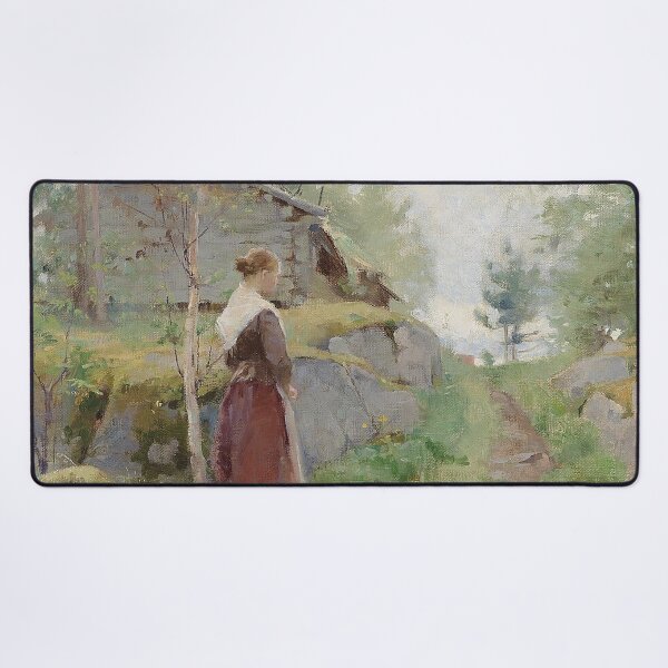 Item preview, Helene Schjerfbeck -Girl from Barosund designed and sold by tomorrowsart.