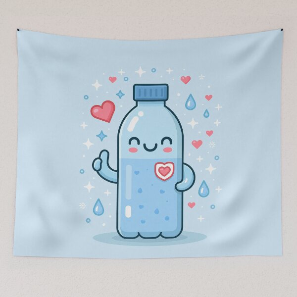 Item preview, Emotional Support Water Bottle designed and sold by FrostyFrisby.