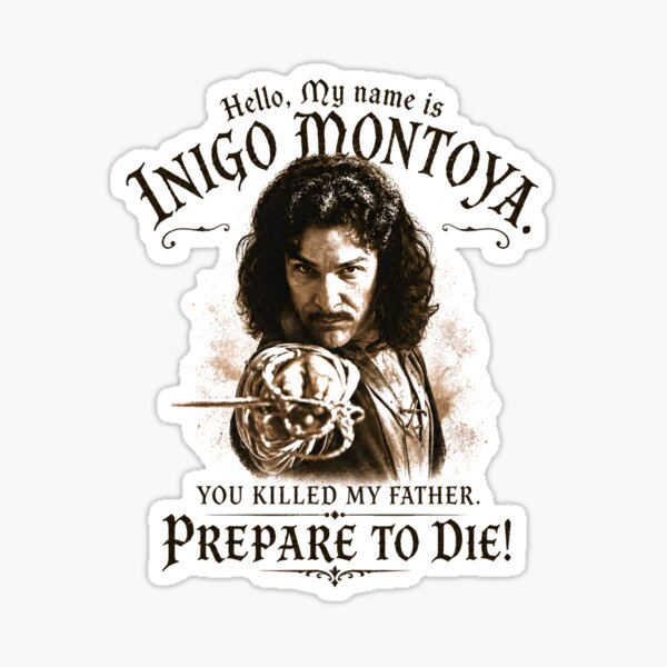 Aperçu de l'œuvre Inigo Montoya créée et vendue par outlawshirts98.
