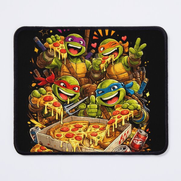 Item preview, Pizza Party Turtle Heroes Fan Art designed and sold by InspireArtI.
