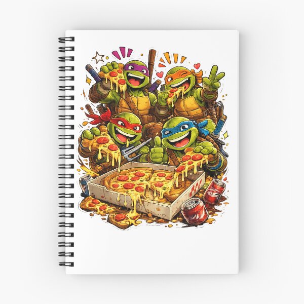Item preview, Pizza Party Turtle Heroes Fan Art designed and sold by InspireArtI.