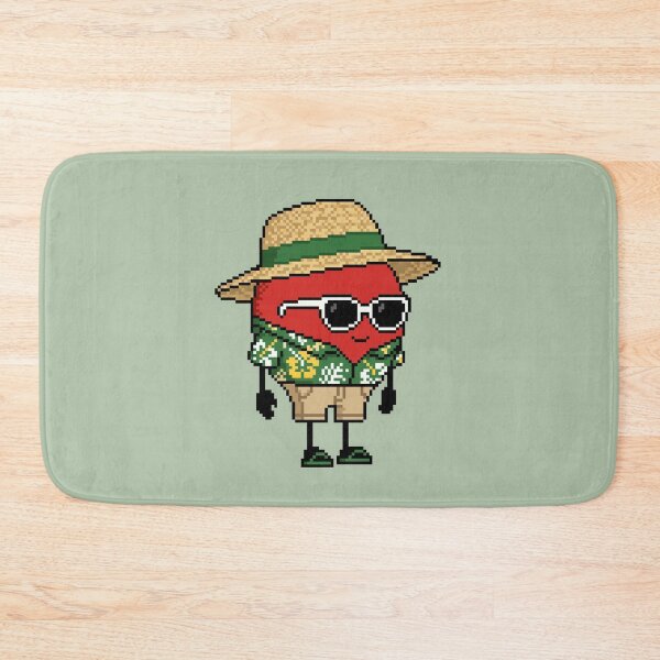 Item preview, Apple Pixel in a Hawaiian Shirt (GN) designed and sold by White Rim Mates.