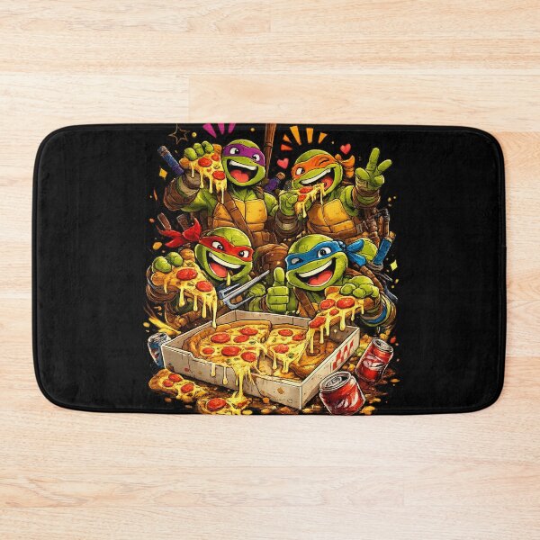 Item preview, Pizza Party Turtle Heroes Fan Art designed and sold by InspireArtI.