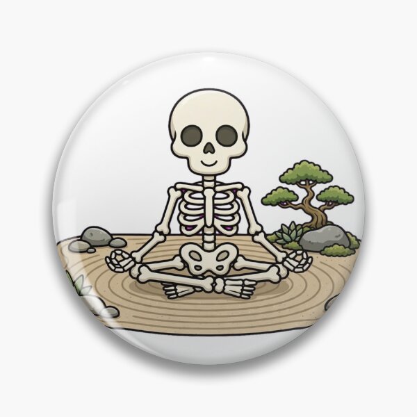 Item preview, Zen skeleton designed and sold by carlsmart1.
