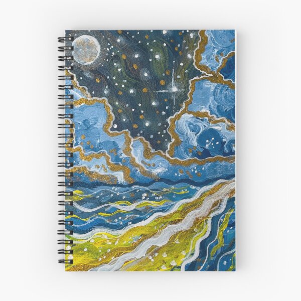 Item preview, Dreamscape Horizon | Abstract Landscape Painting designed and sold by EeshaArshad.