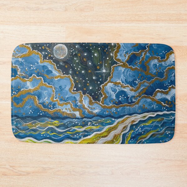 Item preview, Dreamscape Horizon | Abstract Landscape Painting designed and sold by EeshaArshad.