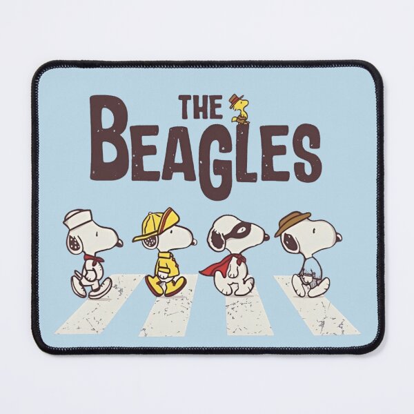Item preview, The Beagles Abbey Road Peanuts Parody Crossing designed and sold by Cutecharactel.