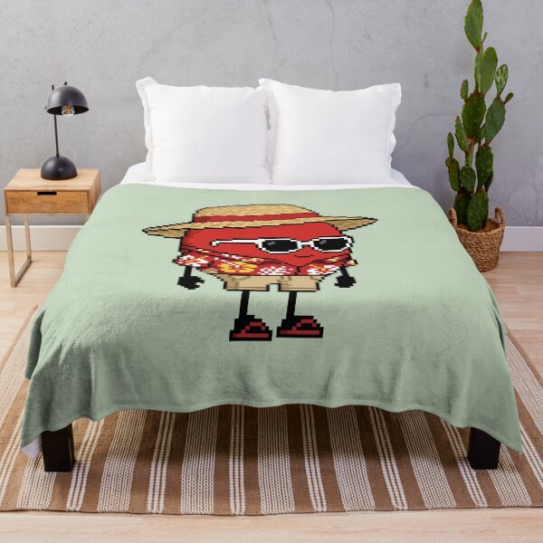 Item preview, Apple Pixel in a Hawaiian Shirt (RD) designed and sold by White Rim Mates.