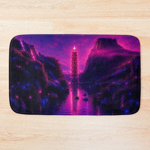 Item preview, Series The Glow of the Pagoda Part 6 The Traveler’s Path.(Cyberpunk Remaster) designed and sold by MaxDreamsArt.