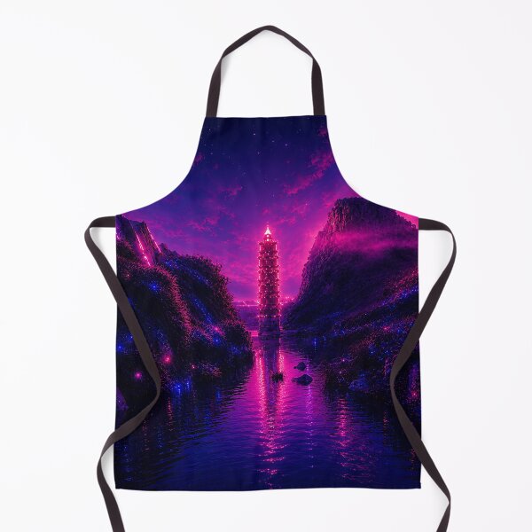 Item preview, Series The Glow of the Pagoda Part 6 The Traveler’s Path.(Cyberpunk Remaster) designed and sold by MaxDreamsArt.