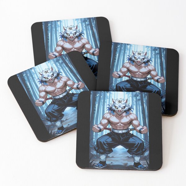 Item preview, Art - Combative Manga Character, Portrait of a Wild Warrior designed and sold by Zone--Gaming.