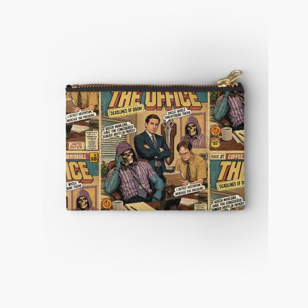 Item preview, Skeletor at The Office Vintage Retro Comic Cover Art designed and sold by Back2Collage.
