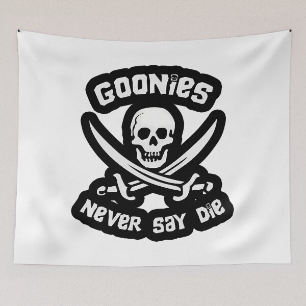 Aperçu de l'œuvre Les Goonies ne meurent jamais créée et vendue par PeaceTypo.