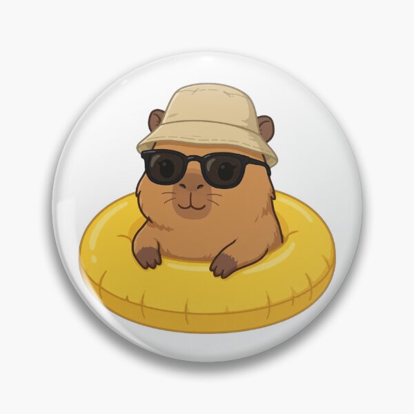 Item preview, Funny capybara  designed and sold by carlsmart1.