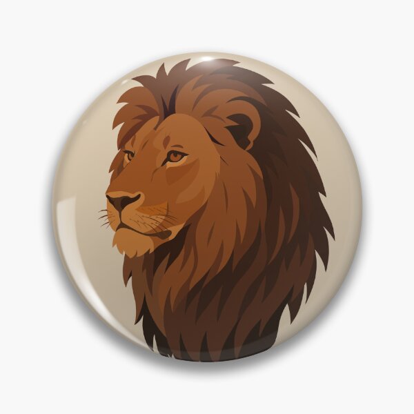 Item preview, King of the Jungle | Majestic Lion Art designed and sold by ZanyPaintbrush.