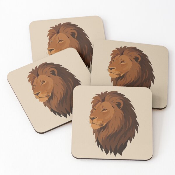 Item preview, King of the Jungle | Majestic Lion Art designed and sold by ZanyPaintbrush.