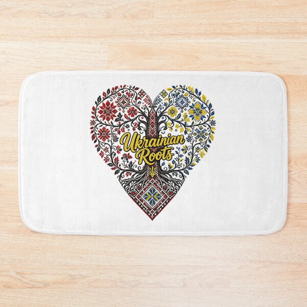 Item preview, Ukrainian Roots Vyshyvanka Heart Tree of Life designed and sold by ML-Media.