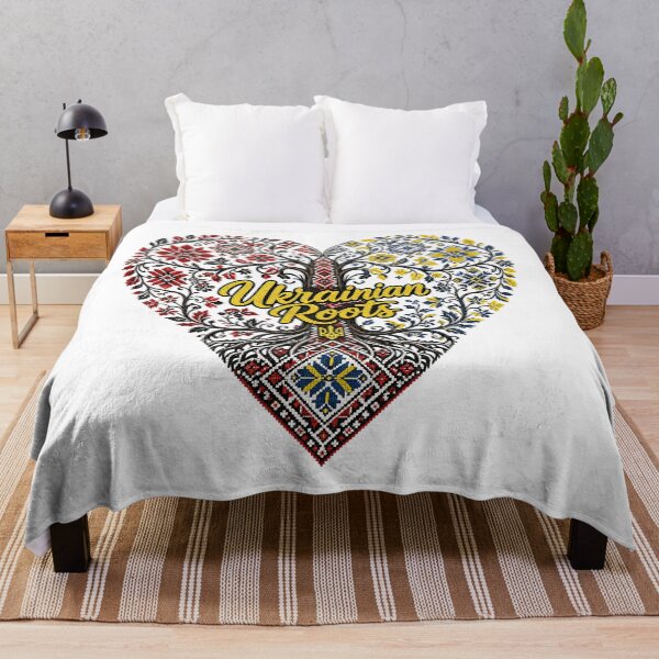 Item preview, Ukrainian Roots Vyshyvanka Heart Tree of Life designed and sold by ML-Media.