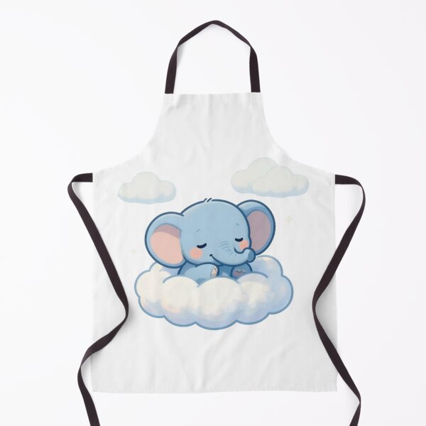 Item preview, A Tiny Baby Elephant - a Soft Fluffy Cloud designed and sold by DigitfanStudio.