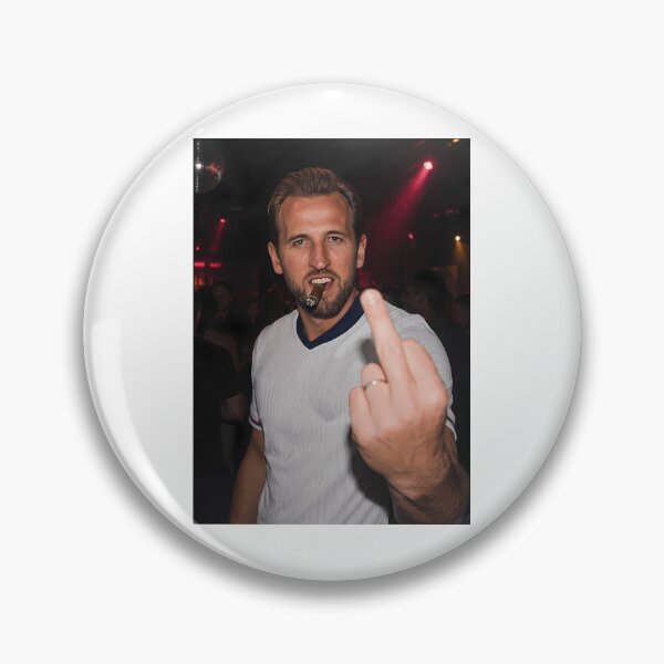Item preview, Harry Kane England Football Pub Funny Middle Finger designed and sold by PeaceTypo.