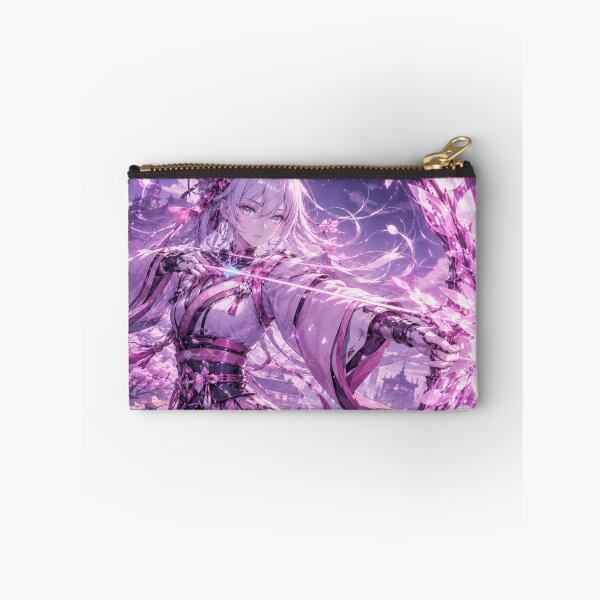 Item preview, Sakura Pulse Archer – Original Futuristic Anime Girl with Energy Bow designed and sold by Sticleg.