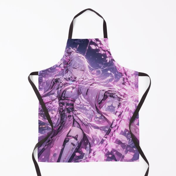 Item preview, Sakura Pulse Archer – Original Futuristic Anime Girl with Energy Bow designed and sold by Sticleg.