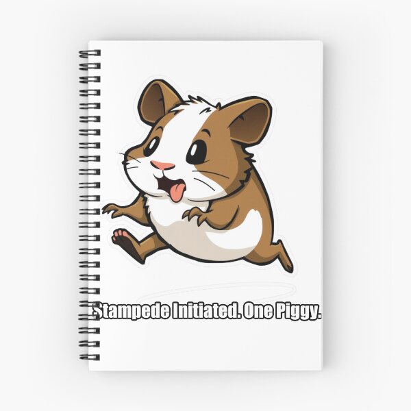 Item preview, Guinea Pig - Stampede Initiated One Piggy - Funny Guinea Pig Gift designed and sold by pawdrops.