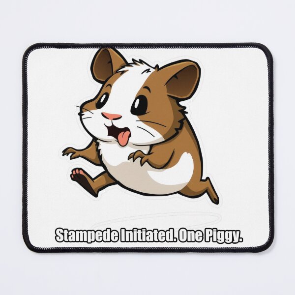 Item preview, Guinea Pig - Stampede Initiated One Piggy - Funny Guinea Pig Gift designed and sold by pawdrops.