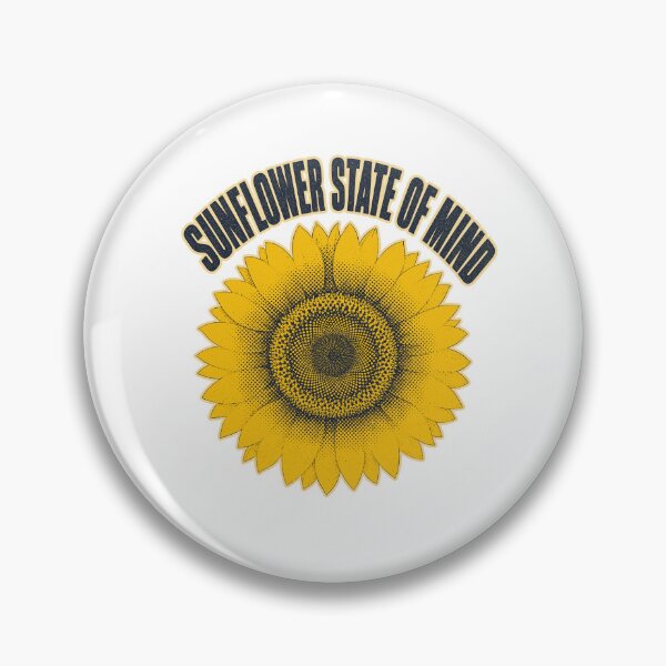 Item preview, Sunflower State of Mind Retro Design designed and sold by ML-Media.