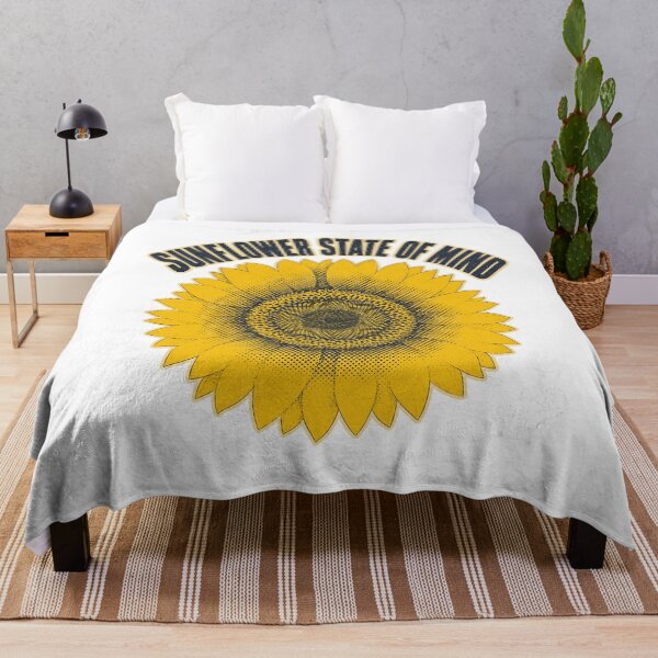 Item preview, Sunflower State of Mind Retro Design designed and sold by ML-Media.