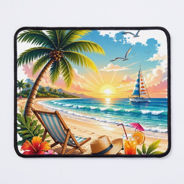 Item preview, Summer Vacation Paradise Beach Escape designed and sold by ali prints.
