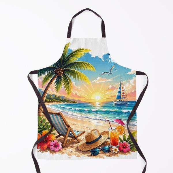 Item preview, Summer Vacation Paradise Beach Escape designed and sold by ali prints.